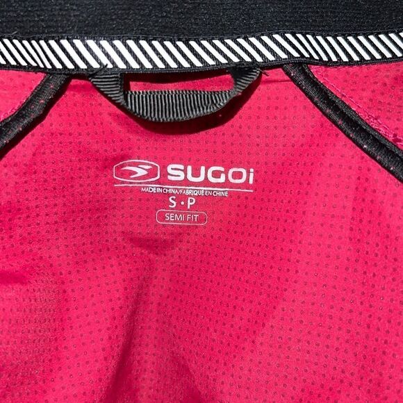 SUGOI Cranberry Red and Black RS Zap Jacket-S - Picture 7 of 11